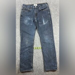 Levis Denizen 218 Jeans Mens 30x30 Blue Med Wash Denim Straight Fit Leg
